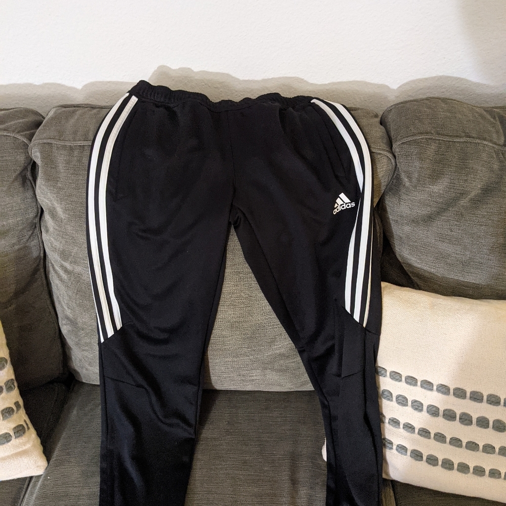 Full length Adidas soccer / track sweat pants NWOT
